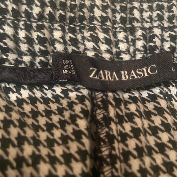 Zara Houndstooth Trousers - Picture 3 of 3